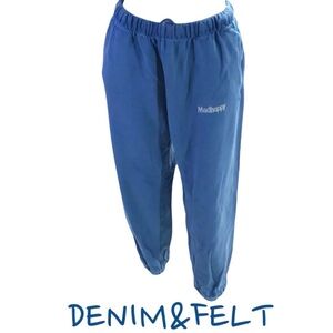 MADHAPPY Mens Blue Classic Fleece Sweatpants | PRELOVED!!💙💙😡😊